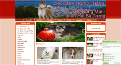Desktop Screenshot of chocanhhanoi.com